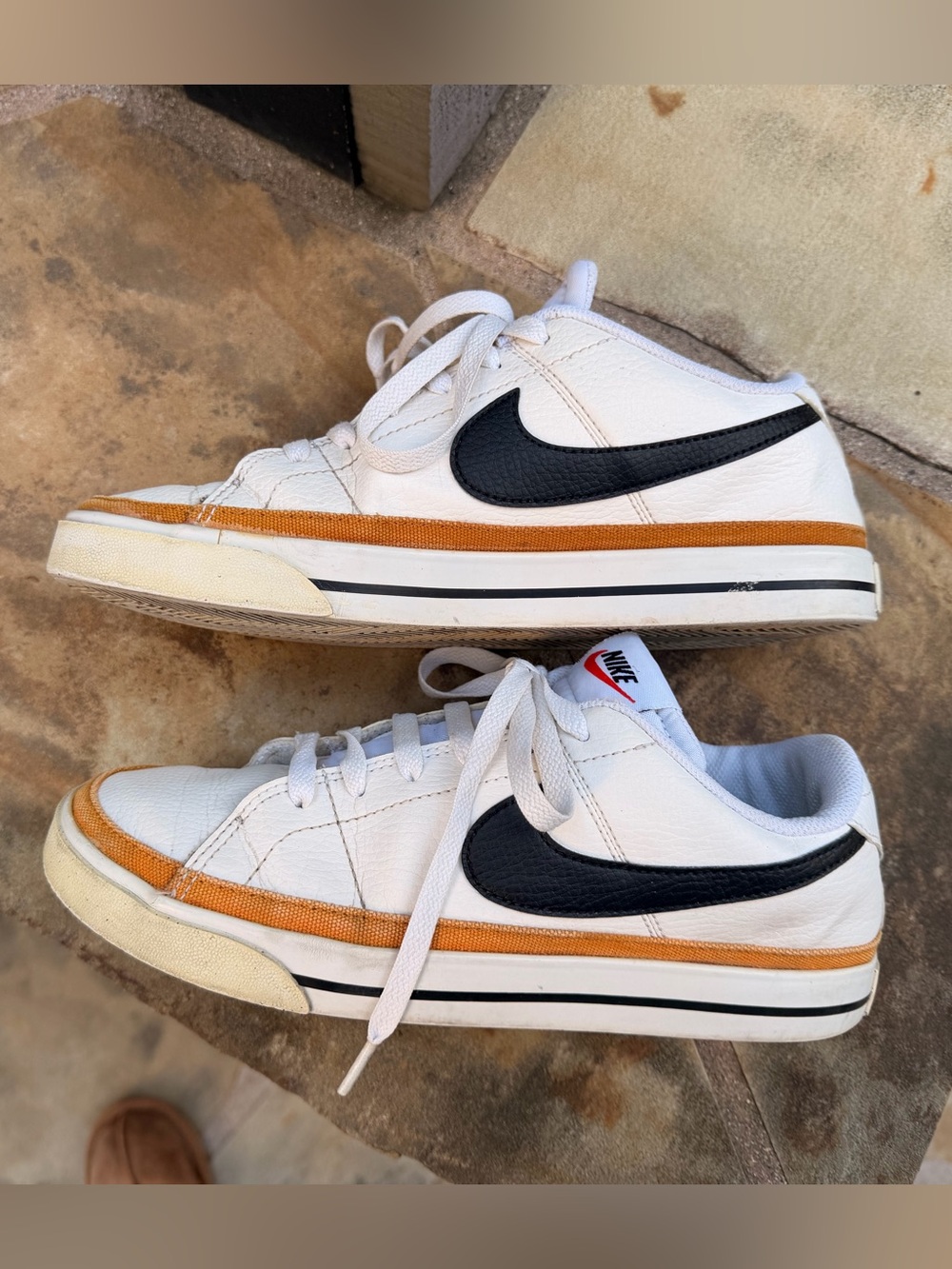 Nike Court Legacy White Low-Top Sneakers - Picture 4 of 7